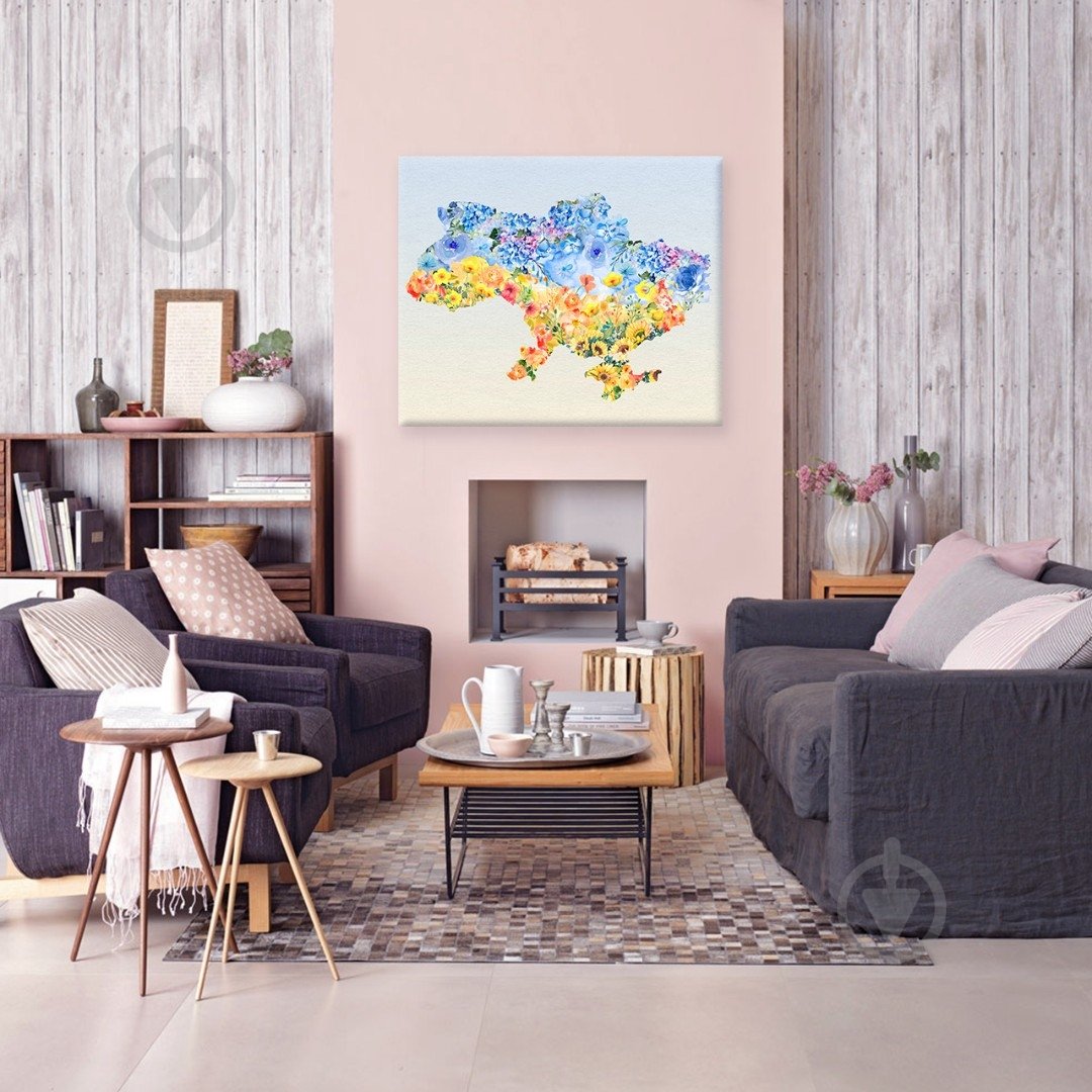 Постер Цветущая Украина 45x60 см Brushme - фото 2