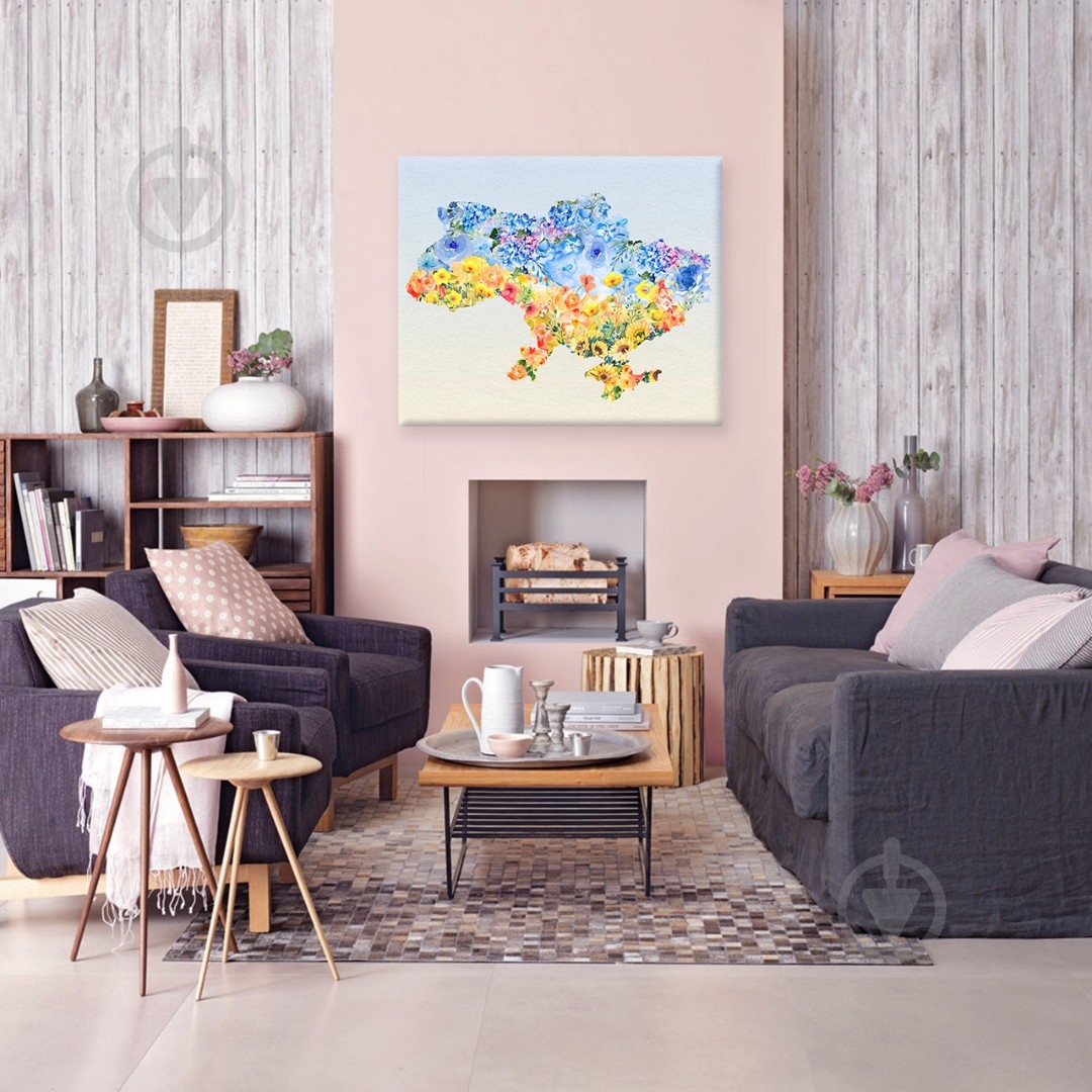 Постер Цветущая Украина 75x100 см Brushme - фото 2 Постер Цветущая Украина 75x100 см Brushme - фото 2