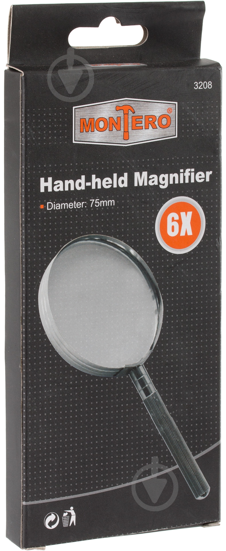 Стекло увеличительное Montero 6Х 3208 - фото 3 Стекло увеличительное Montero 6Х 3208 - фото 3
