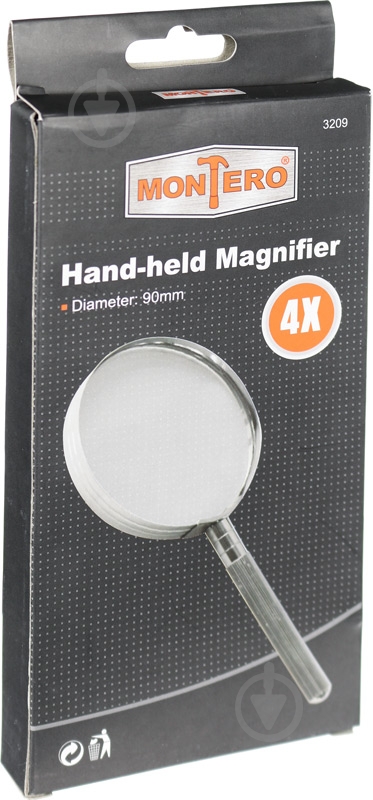 Стекло увеличительное Montero 4Х 3209 - фото 3 Стекло увеличительное Montero 4Х 3209 - фото 3