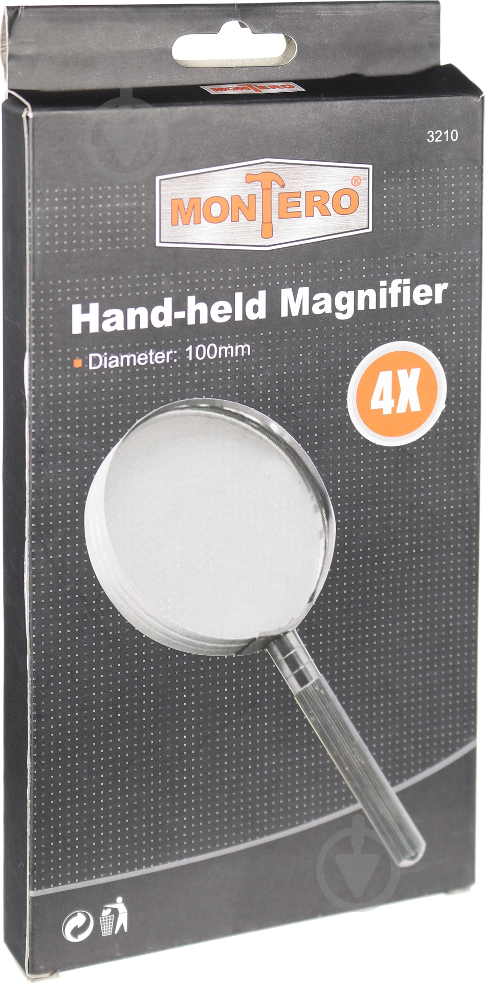 Стекло увеличительное Montero 4Х 3210 - фото 3 Стекло увеличительное Montero 4Х 3210 - фото 3