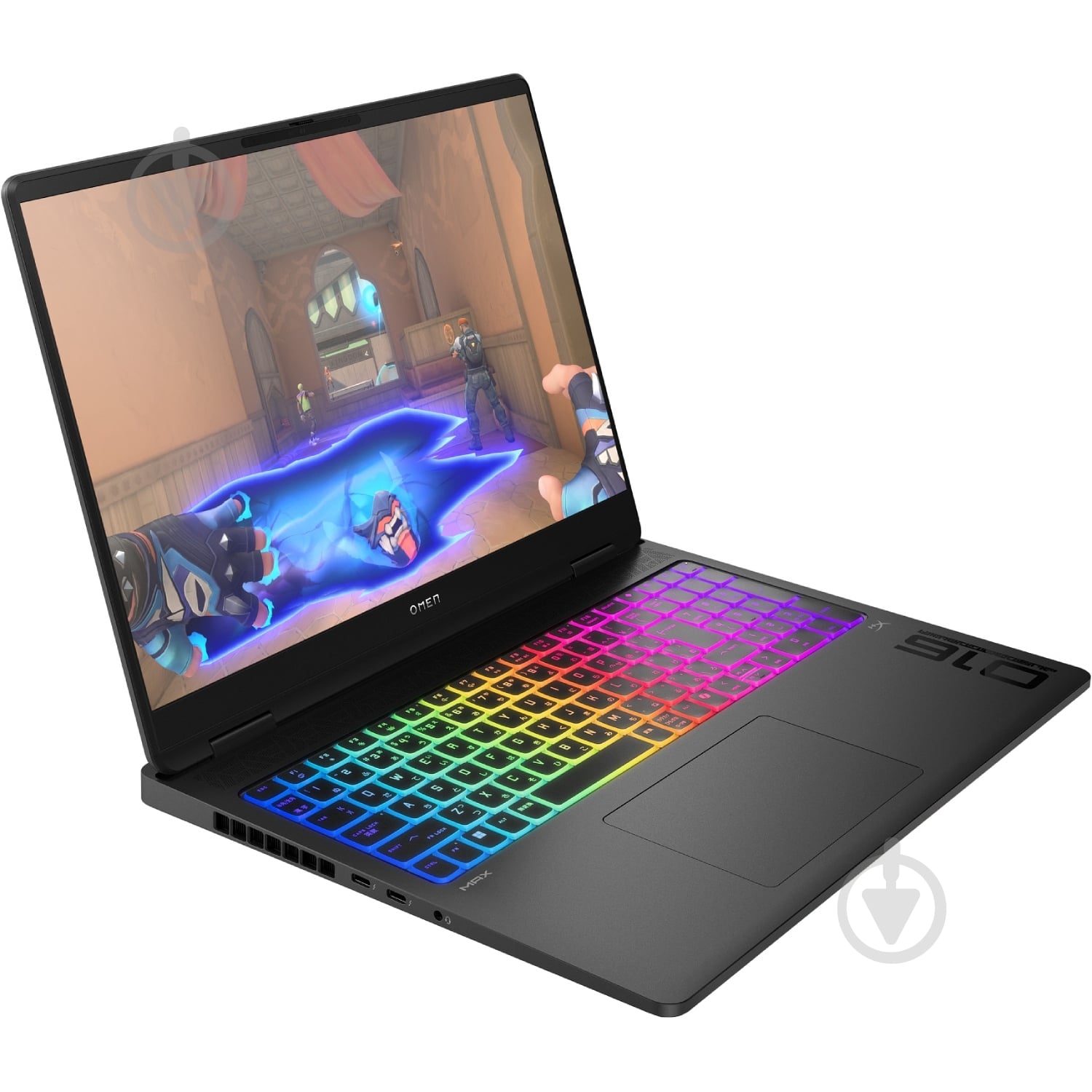 Ноутбук HP OMEN MAX 16-ah0004ua 16" (BW7M2EA) shadow black - фото 2 Ноутбук HP OMEN MAX 16-ah0004ua 16" (BW7M2EA) shadow black - фото 2