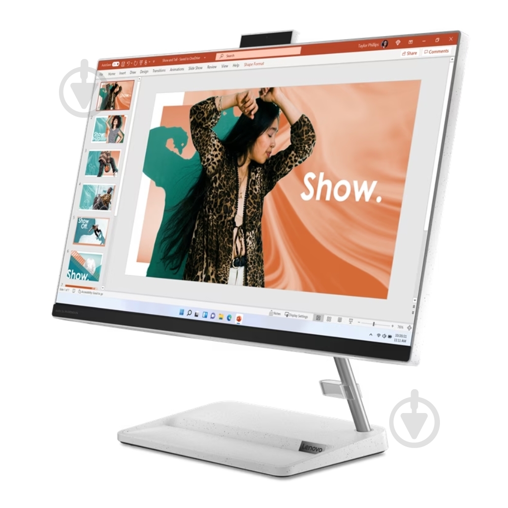 Моноблок Lenovo IdeaCentre AIO 3 24IAP7 23,8" (F0GH01DLUA) white - фото 3