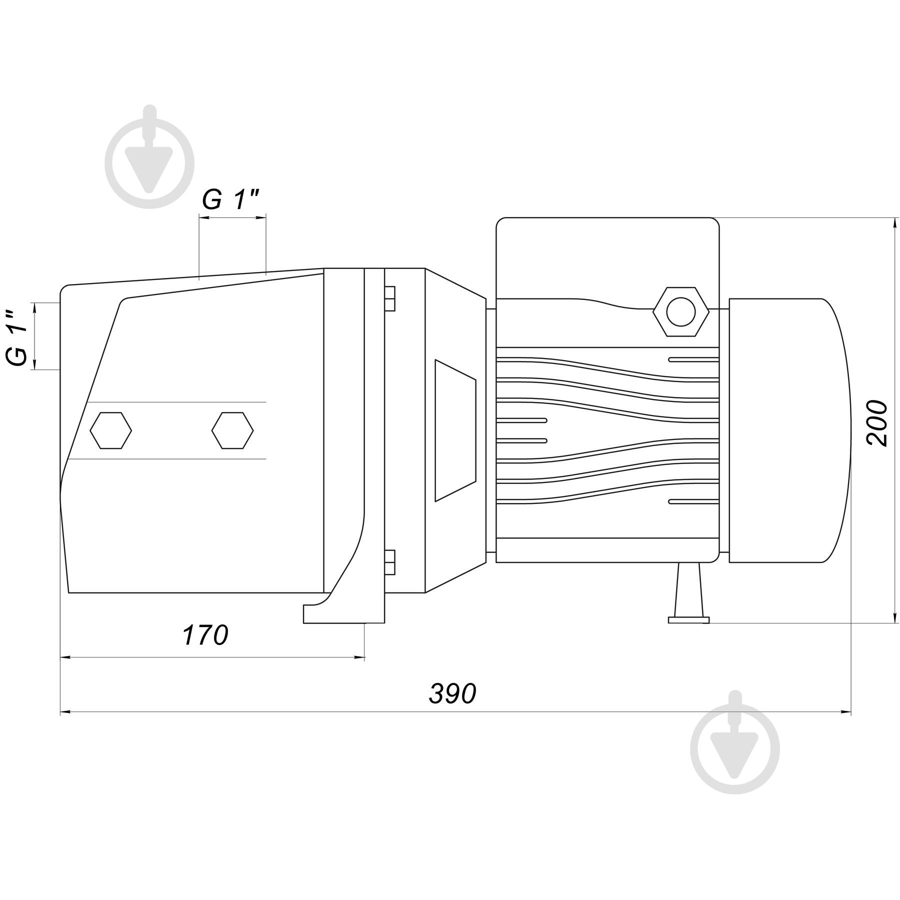 Насос Optima JET150-PL 000008097 - фото 4
