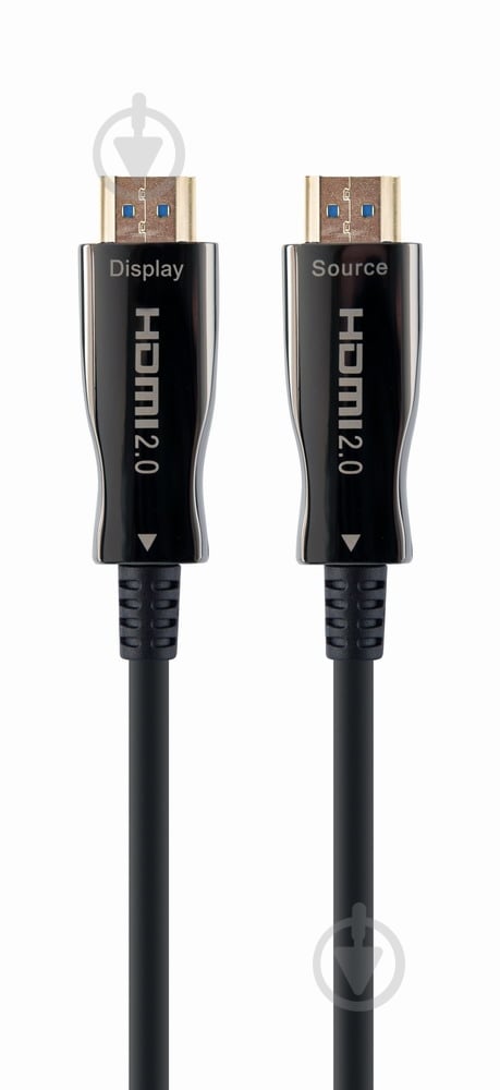 Кабель Cablexpert (AOC) HDMI V.2.0, 4К 60Гц 80 м black (CCBP-HDMI-AOC-80M-02) - фото 1