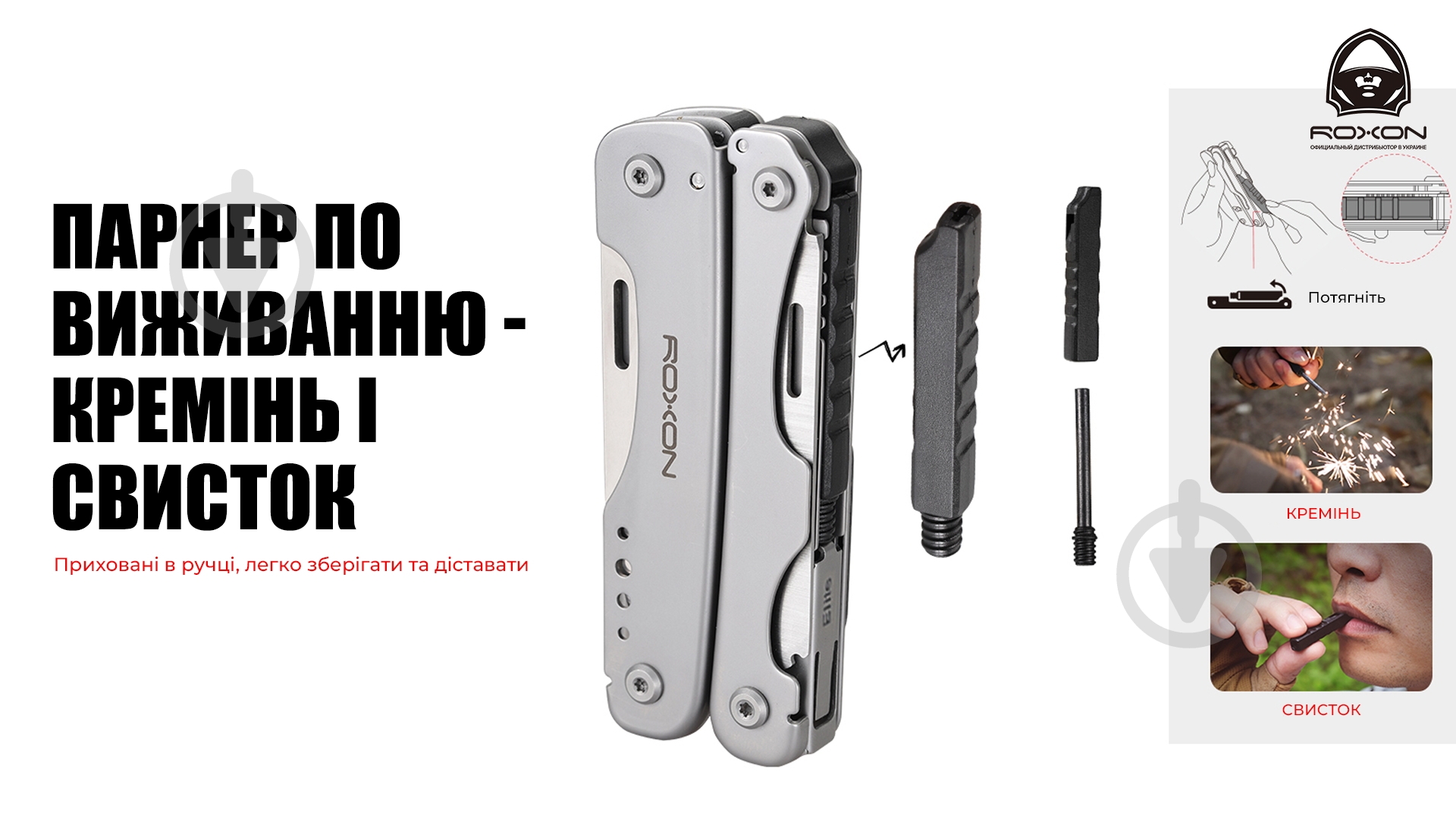 Мультитул Roxon S803E - фото 7