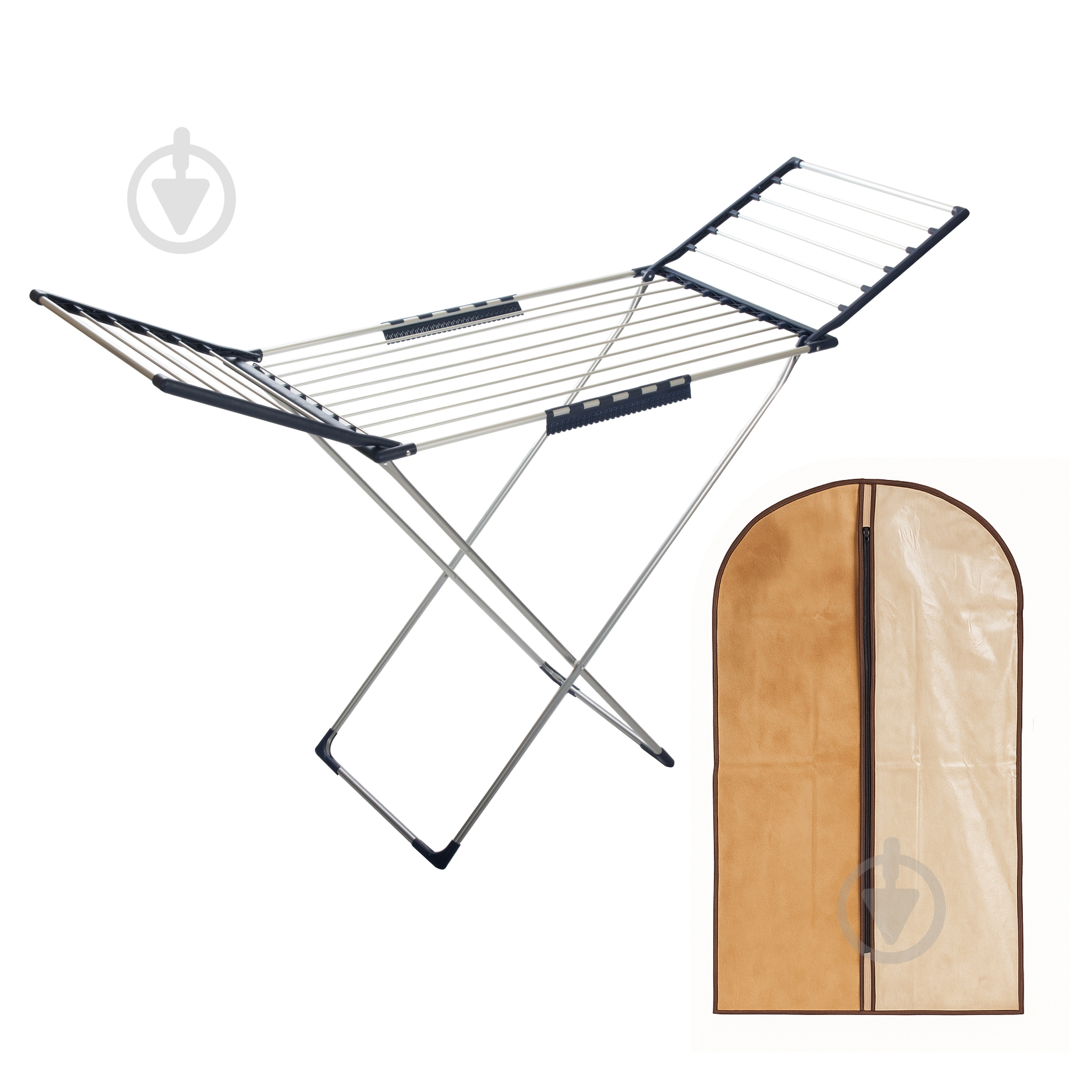 Сушарка для білизни Clean&Dry Elegant Premier 20 м + Чохол для одягу - фото 1