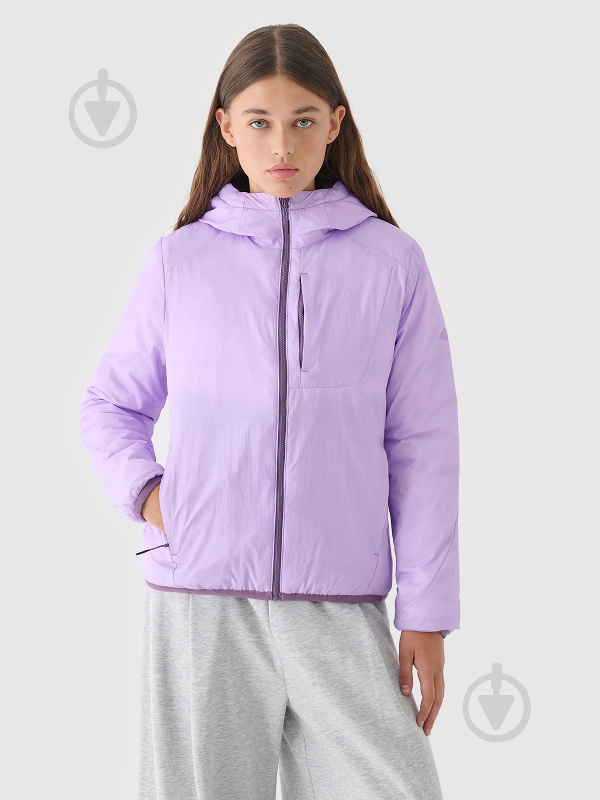 Пуховик жіночий зимовий 4F DOWN JACKET F471 4FWAW24TDJAF471-52S р.L фіолетовий - фото 1 Пуховик жіночий зимовий 4F DOWN JACKET F471 4FWAW24TDJAF471-52S р.L фіолетовий - фото 1