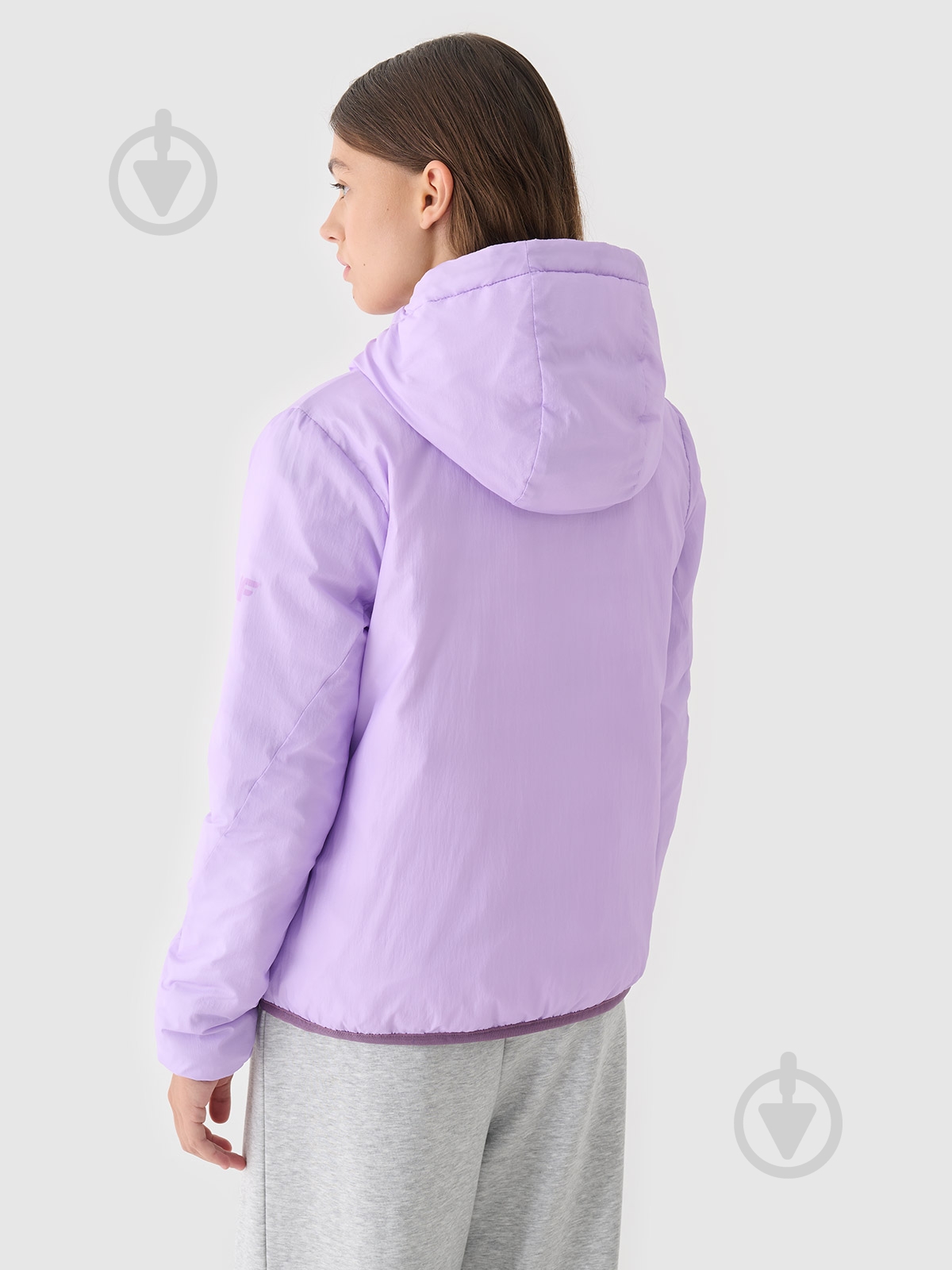 Пуховик жіночий зимовий 4F DOWN JACKET F471 4FWAW24TDJAF471-52S р.L фіолетовий - фото 6 Пуховик жіночий зимовий 4F DOWN JACKET F471 4FWAW24TDJAF471-52S р.L фіолетовий - фото 6