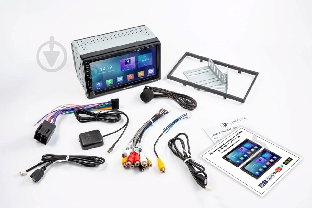 Автомагнітола Phantom DVA-7125 - фото 6 Автомагнітола Phantom DVA-7125 - фото 6