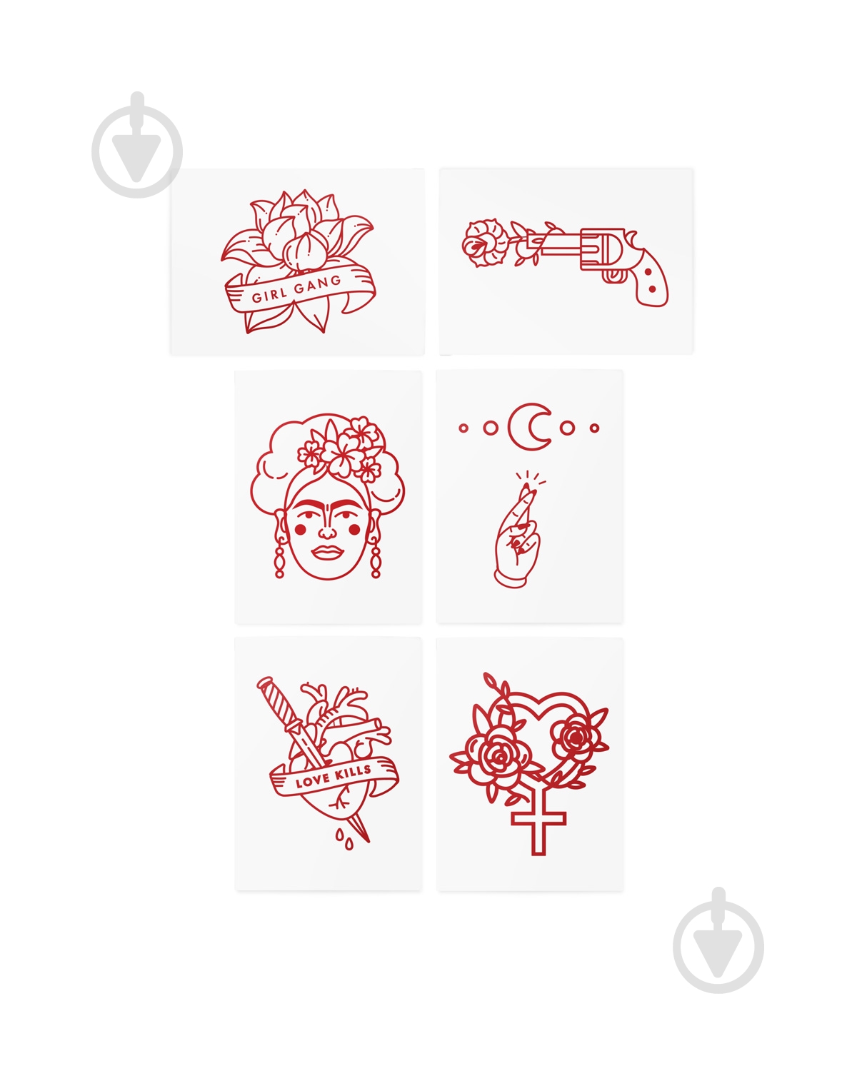 Тату временное TATTon.me Frida set - фото 2