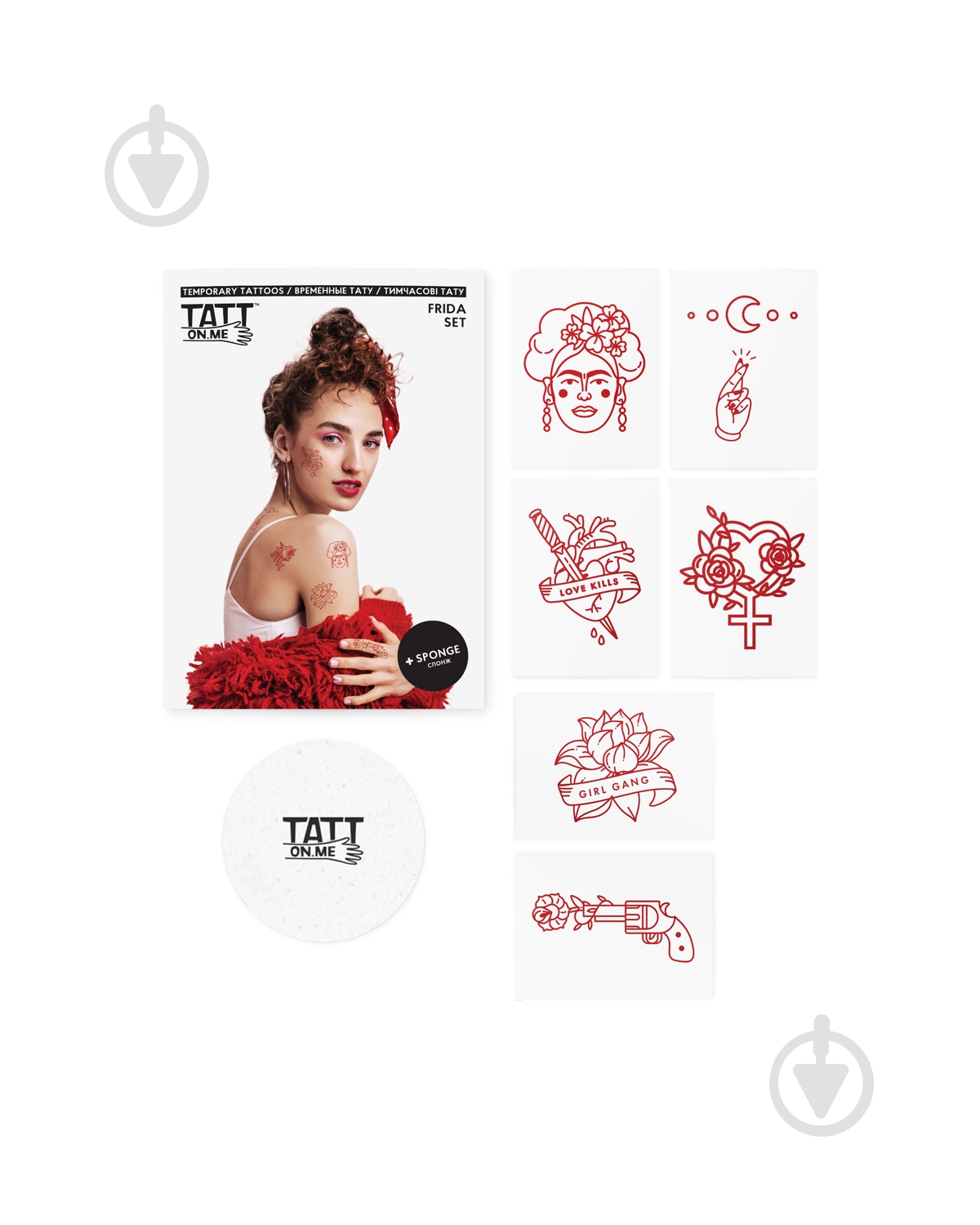 Тату временное TATTon.me Frida set - фото 3