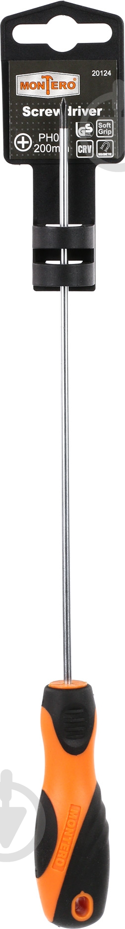 Отвертка Montero PH0×200 мм 20124 - фото 2