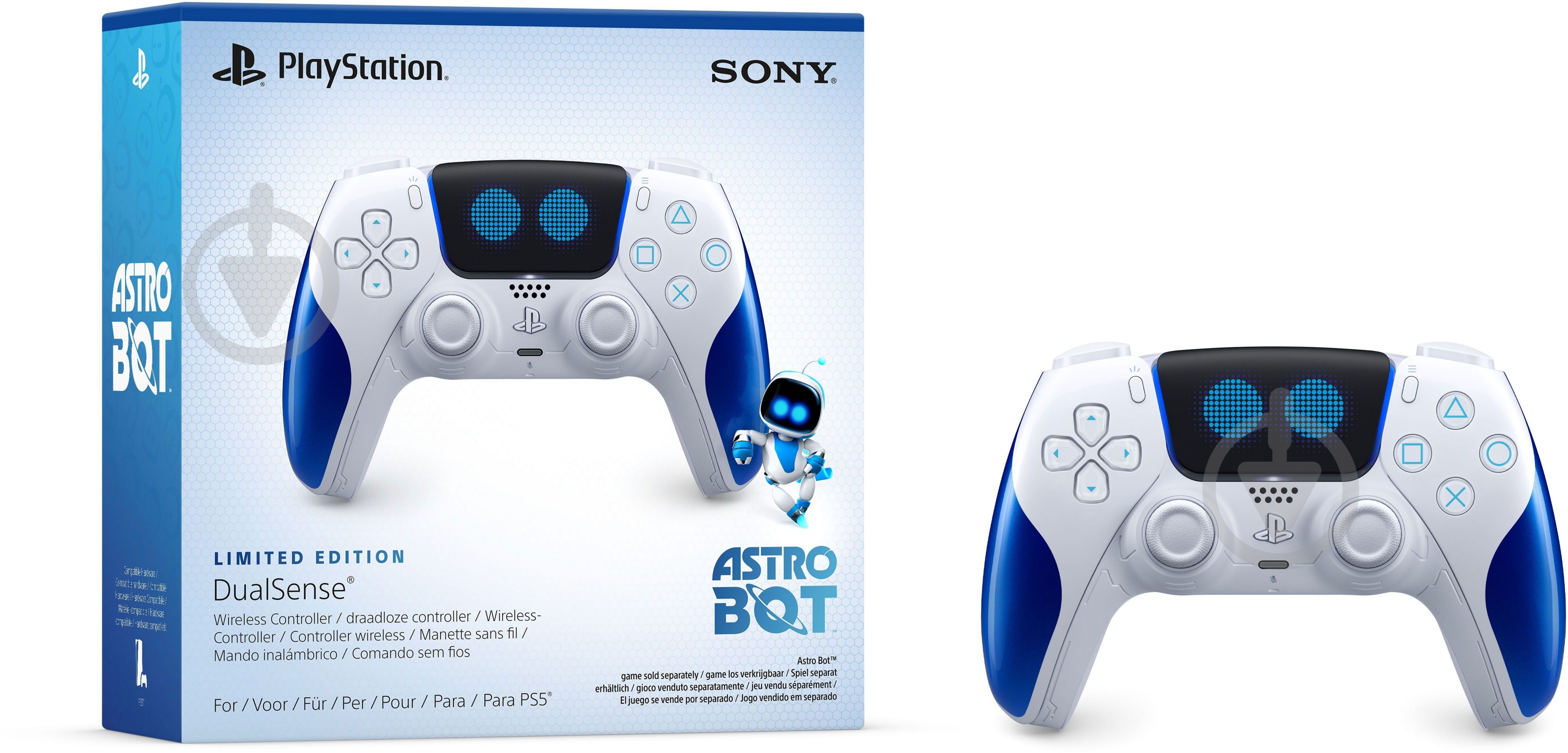 ᐉ Геймпад беспроводной Sony DualSense для PS5 Astro Bot Limited