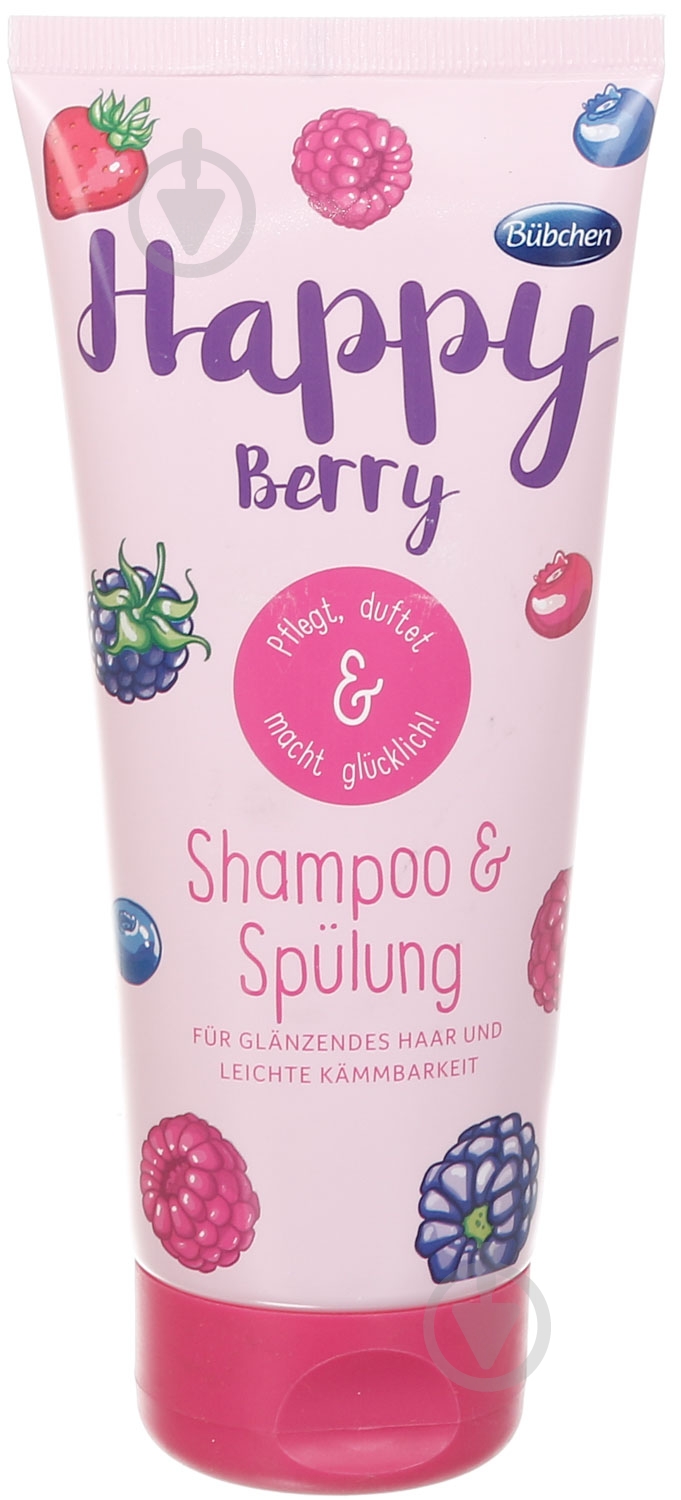 Шампунь 2 в 1 Bubchen 2 в 1 Happy Berry 200 мл - фото 1