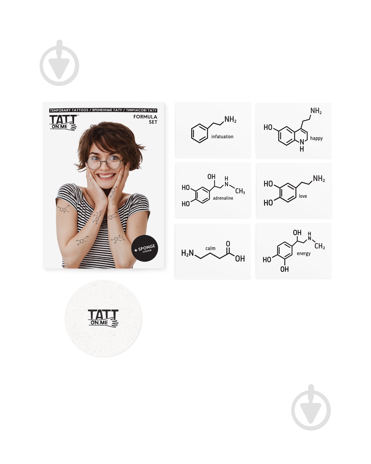 Тату временное TATTon.me Formula set - фото 2