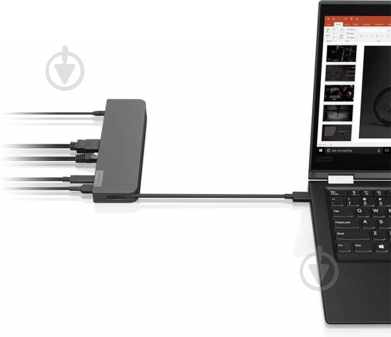 Док-станция Lenovo black (40AU0065EU) - фото 4