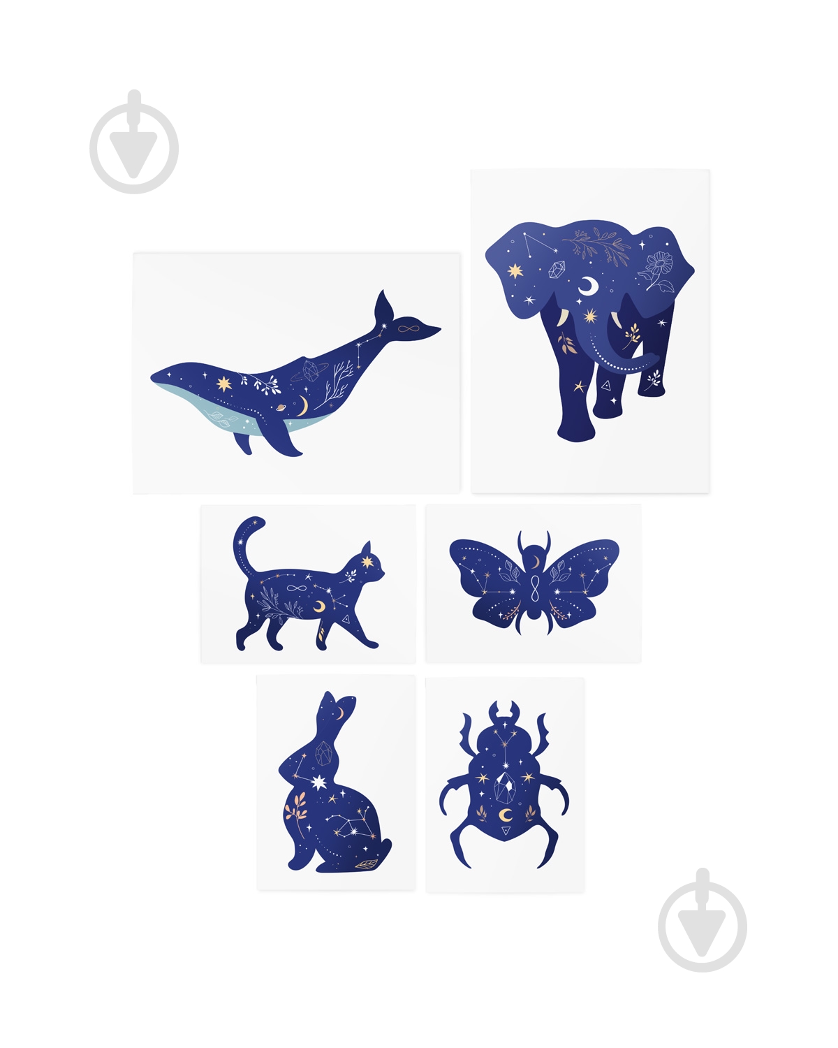 Тату тимчасове TATTon.me Mystic Animals set - фото 2