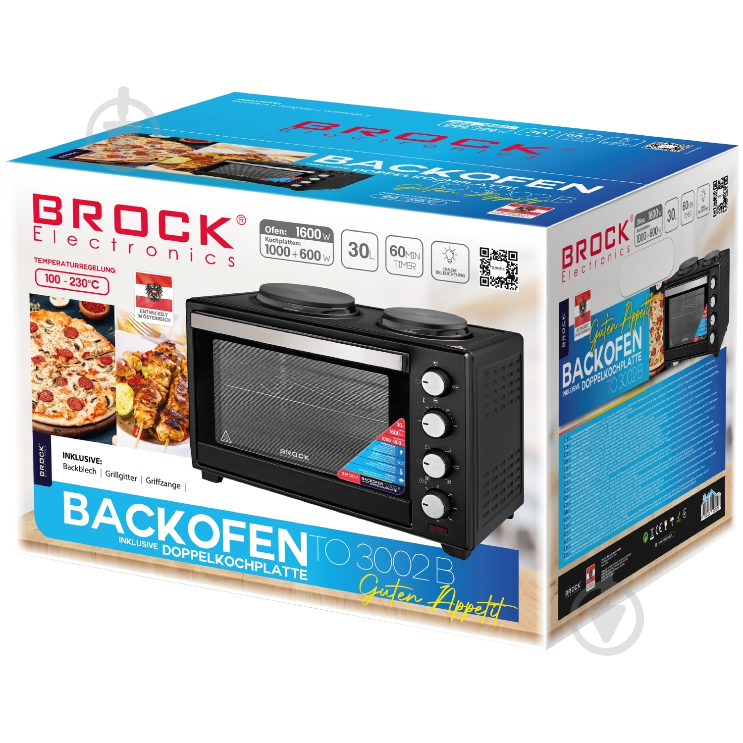 Электрическая печь Brock TO 3002 B - фото 7