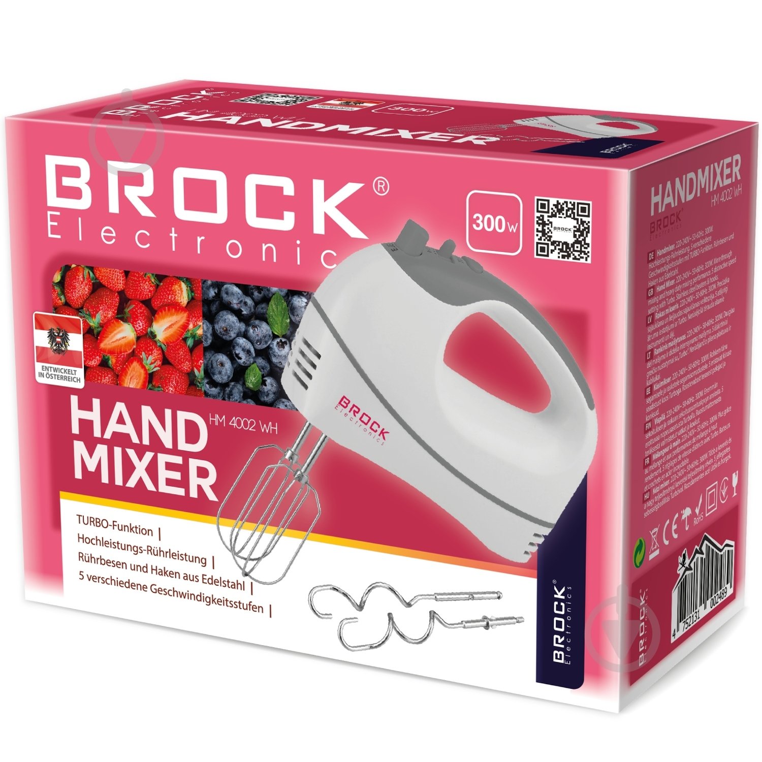 Миксер Brock HM 4002 WH - фото 2