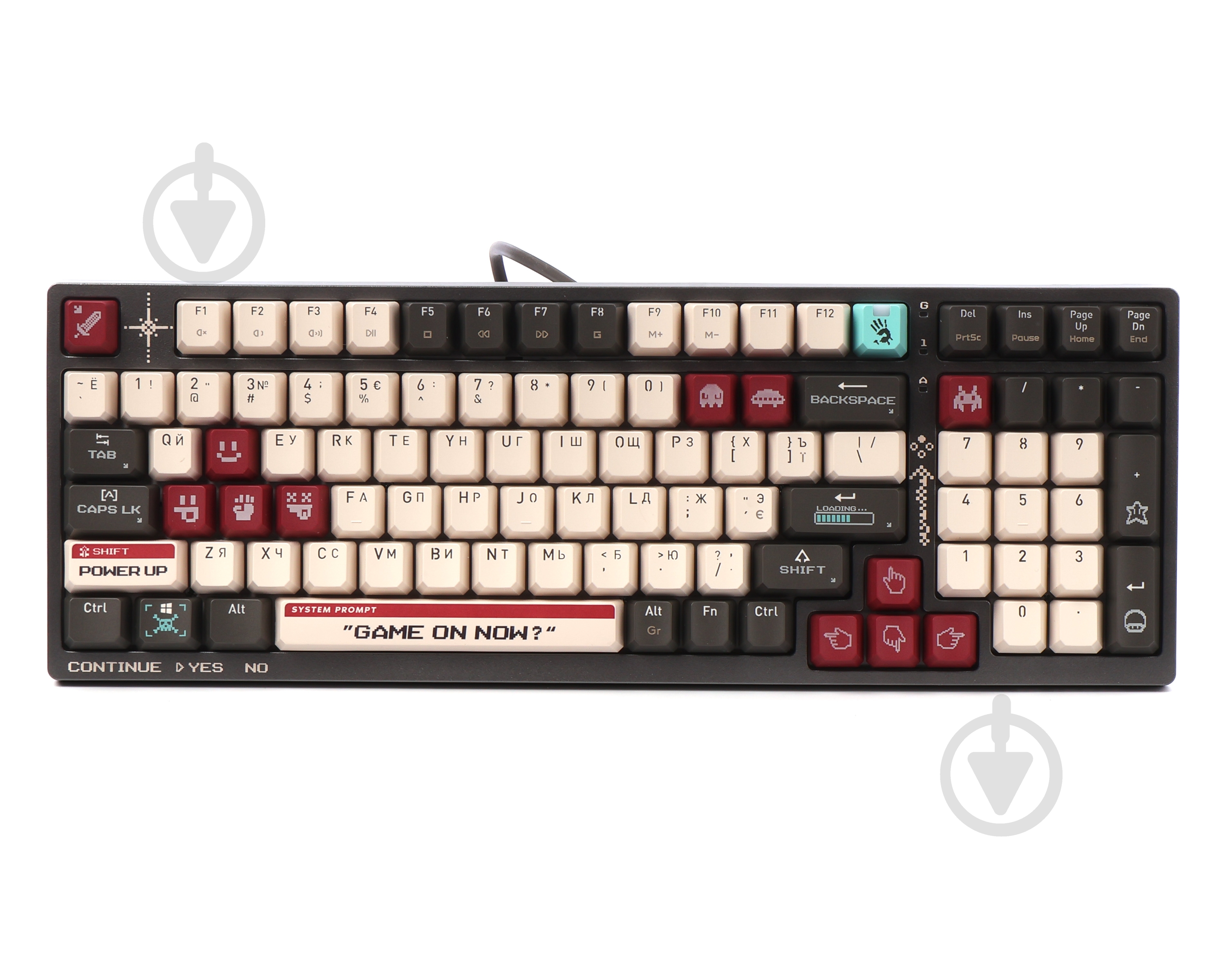 ᐉ Клавиатура игровая BLOODY S98 (Pixels Red) (S98 (Pixels Red