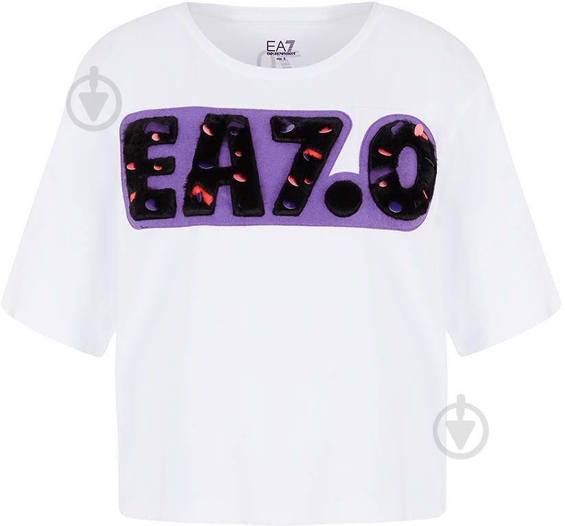 Футболка EA7 6LTT36-TJ6SZ-1100 р.XS белый - фото 1