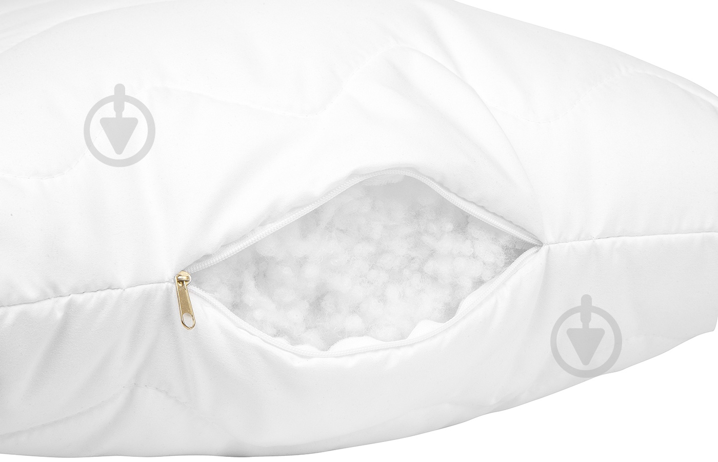 УЦІНКА! набір Basic Platinum ковдра + подушка 1 шт. 140x205 см Sonex білий (УЦ №187) - фото 6