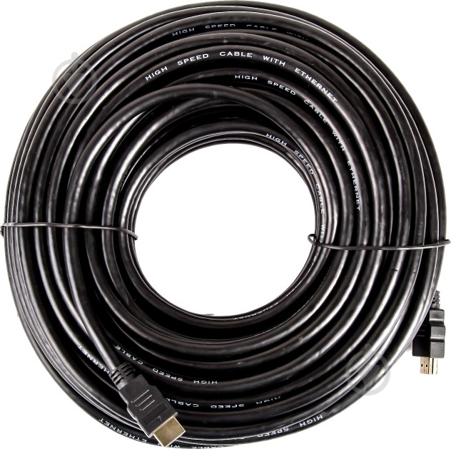 Кабель CHARMOUNT HDMI 25 м черный (200250) 1.4v - фото 1