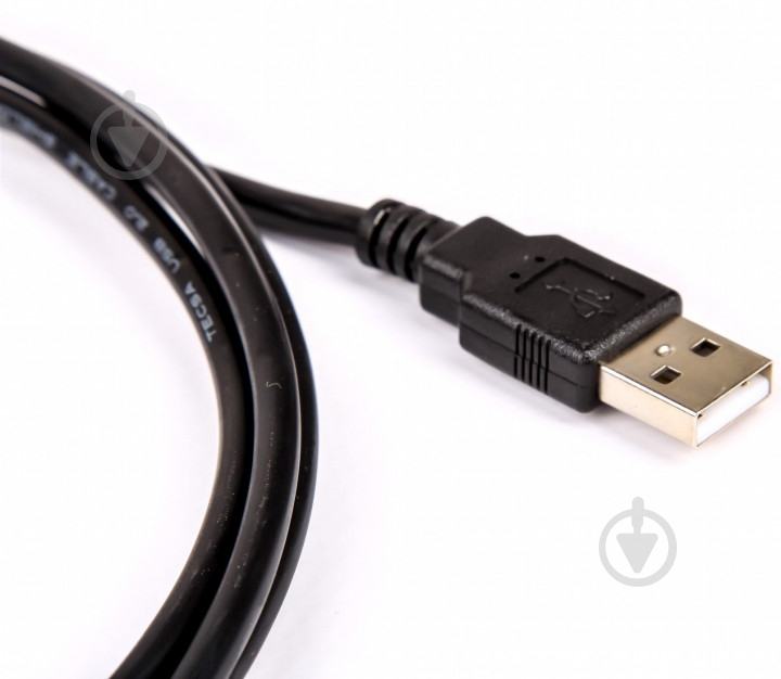 Кабель CHARMOUNT USB type A – USB type B 2 м черный (80020) - фото 5