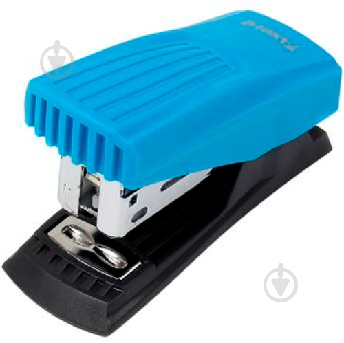 Степлер Shell пласт., №24/6, 12 арк., голубой Axent - фото 2 Степлер Shell пласт., №24/6, 12 арк., голубой Axent - фото 2