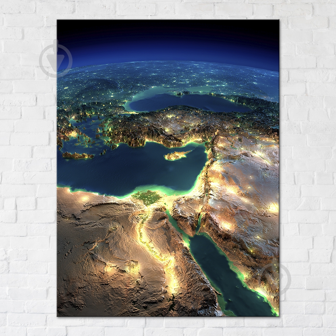 Постер Middle East 45x60 см Brushme - фото 1