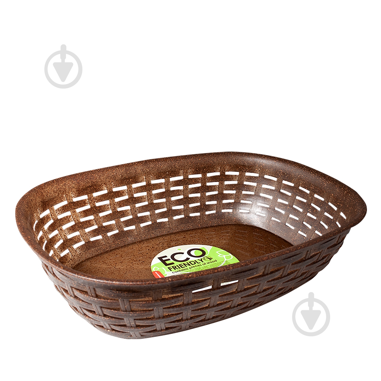 Кошик Алеана Ротанг 305х215х75 см ECO WOOD коричневий екопластик - фото 1