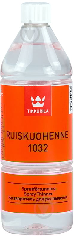 Растворитель 1032 TIKKURILA 1 л - фото 1 Растворитель 1032 TIKKURILA 1 л - фото 1