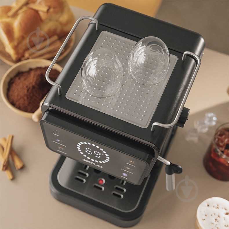 Кофеварка рожковая CECOTEC Power Espresso 20 ColdBrew Touch - фото 2