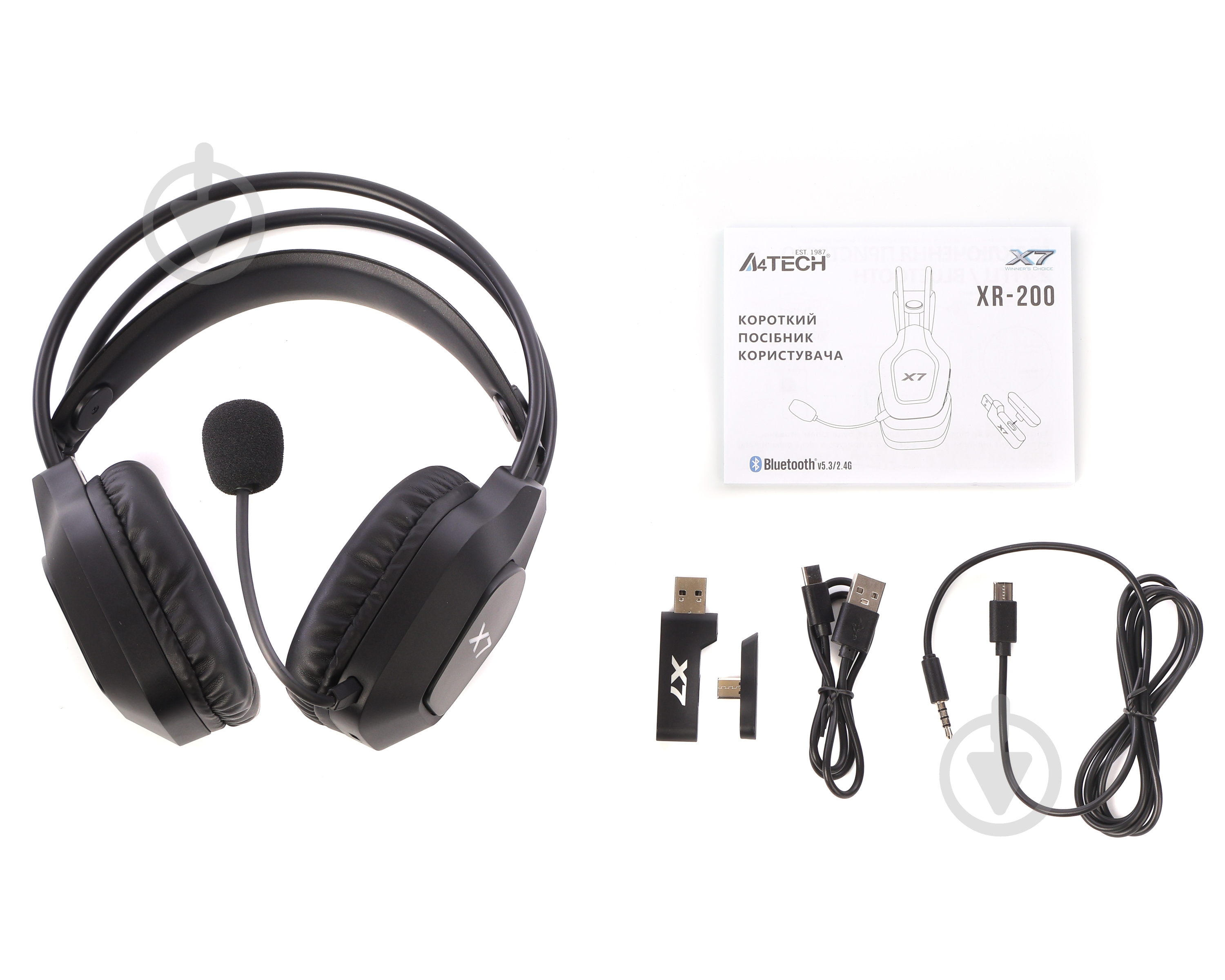 Гарнитура A4Tech black (XR-200 (Black)) - фото 6