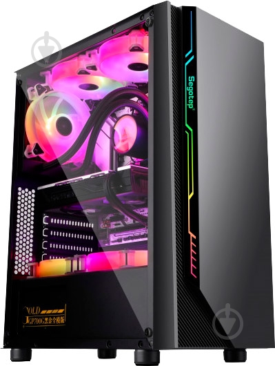 Корпус Segotep Nova S6 Black (SG-NS6) (6959371302920) - фото 4