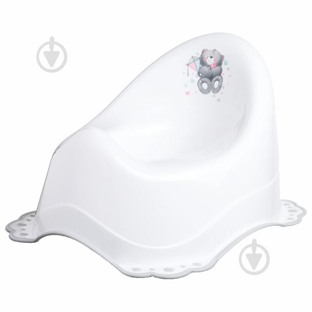 Горшок Maltex Кубусь белый - фото 1