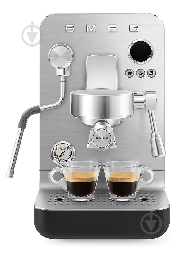 Кофеварка рожковая Smeg EMC02BLMEU - фото 4