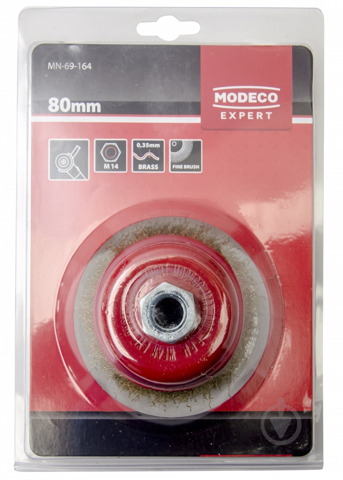 Щетка торцевая Modeco MN-69-164 - фото 2 Щетка торцевая Modeco MN-69-164 - фото 2