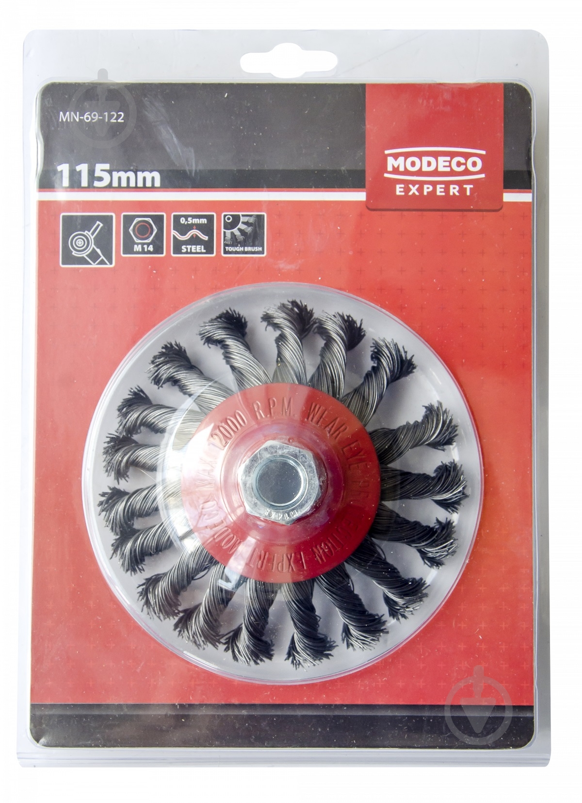 Щетка дисковая Modeco MN-69-122 - фото 2