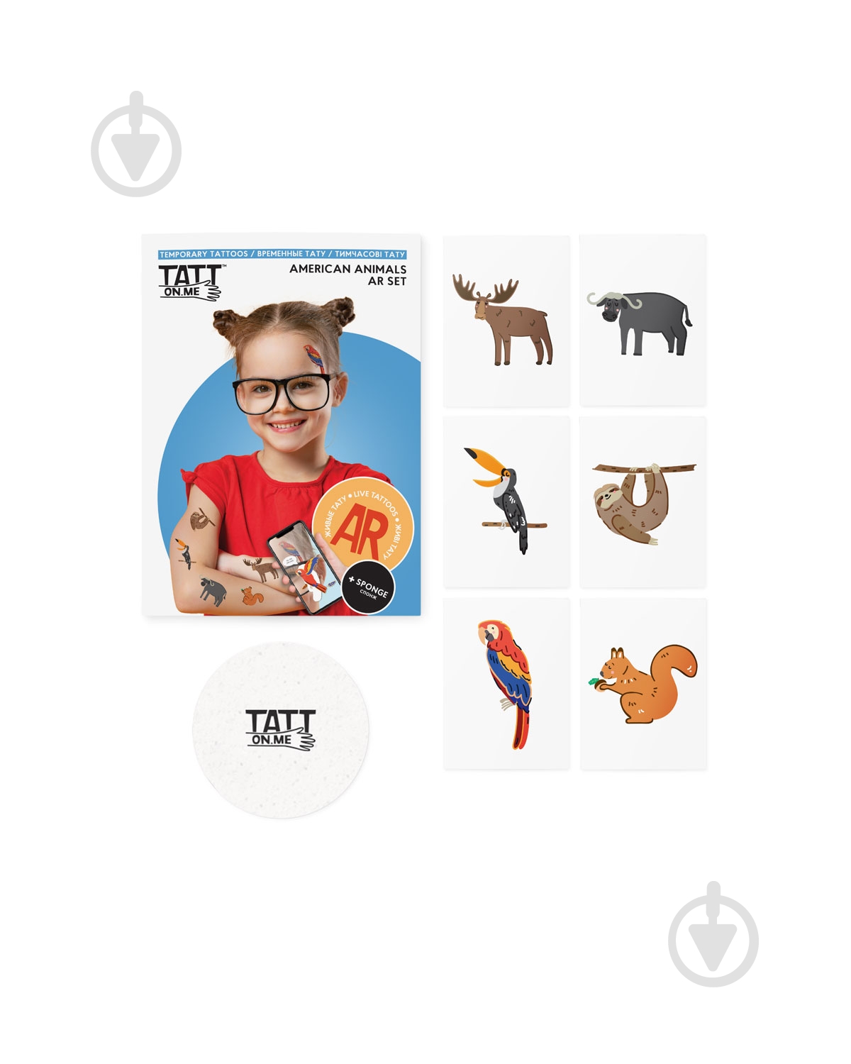 Тату временное TATTon.me AR American Set - фото 3 Тату временное TATTon.me AR American Set - фото 3