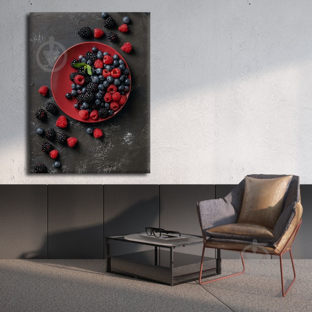 Постер Wild Berries 45x60 см Brushme - фото 2