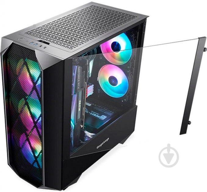 Корпус Segotep PHOENIX G5 Black (SG-G5) (6959371302456) - фото 3