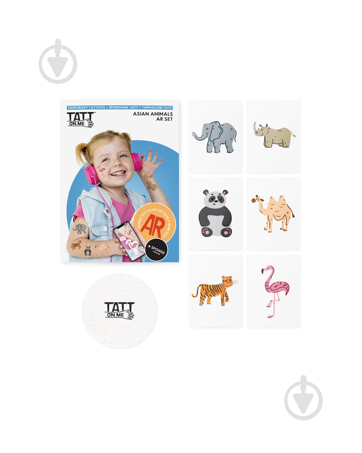 Тату временное TATTon.me AR Asian Set - фото 3 Тату временное TATTon.me AR Asian Set - фото 3