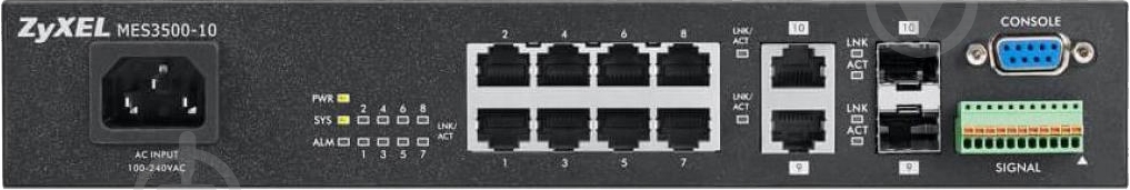 Коммутатор Zyxel MES3500-10 - фото 3 Коммутатор Zyxel MES3500-10 - фото 3