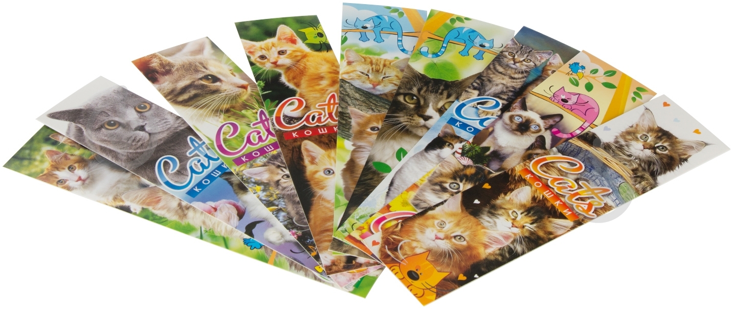 Набор закладок Кошки Лунапак - фото 2