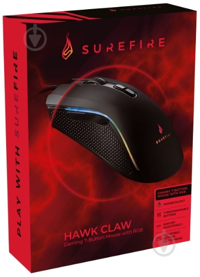 Мышь Hawk Claw Black USB (48815) - фото 5