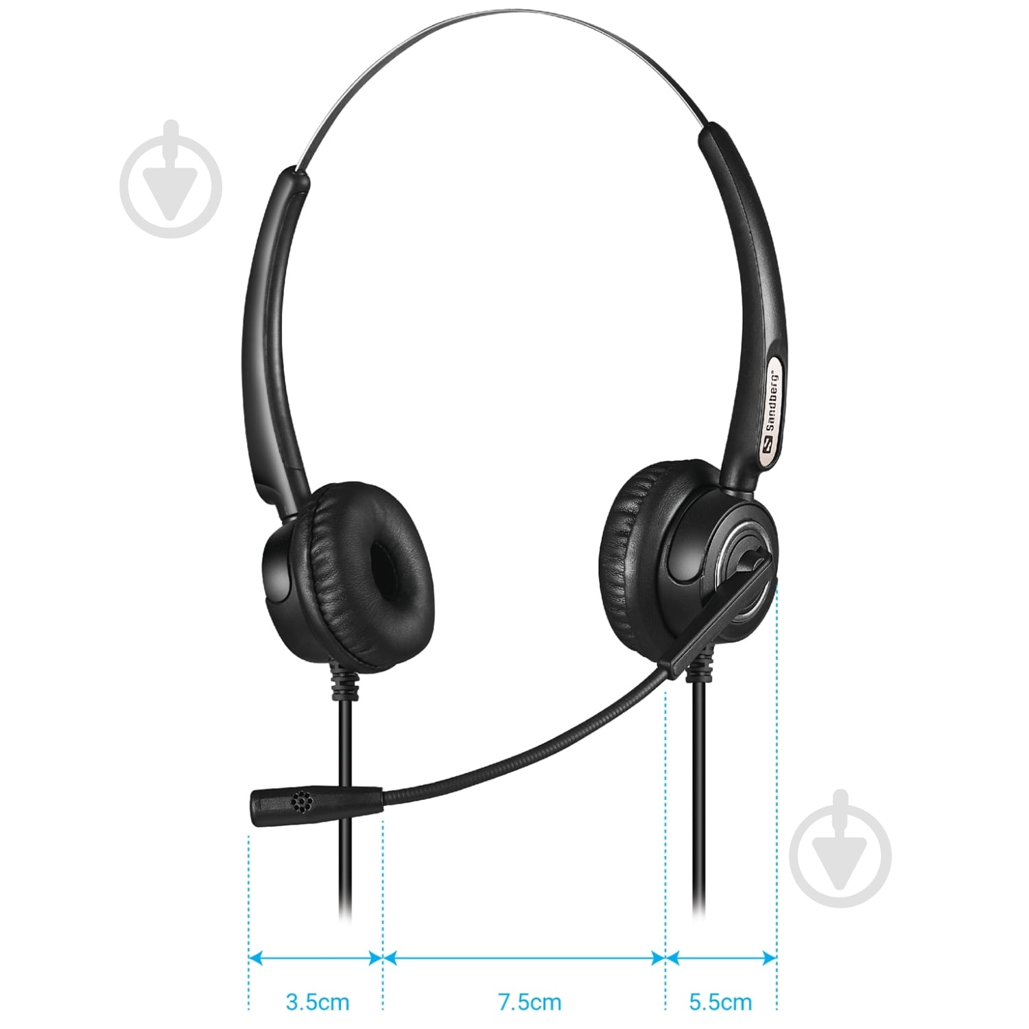 Гарнитура Sandberg USB Office Headset Pro Stereo black (126-13) - фото 4