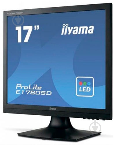 Монитор Iiyama ProLite 17" (E1780SD-B1) - фото 2
