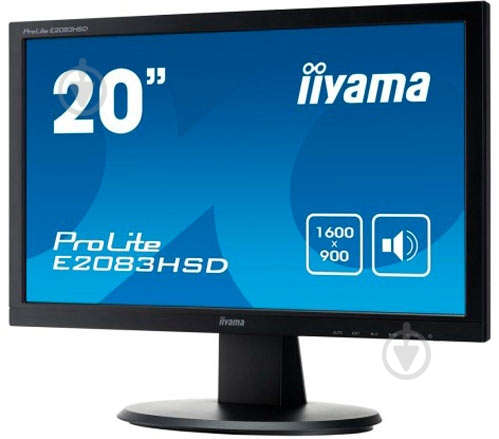 Монитор Iiyama ProLite 19,5" (E2083HSD-B1) - фото 3